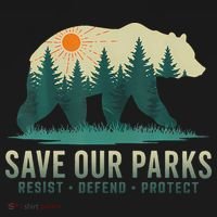 Save Our Parks Resist National Park Protect ALT US Gift Tote Bag thumb 4