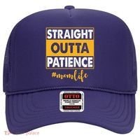 Straight Outta Patience Mom Life Funny Hat thumb 0