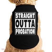 Straight Outta Probation Doggie Tank thumb 0