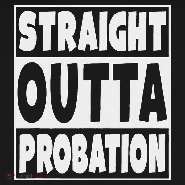 Straight Outta Probation Bucket Hat