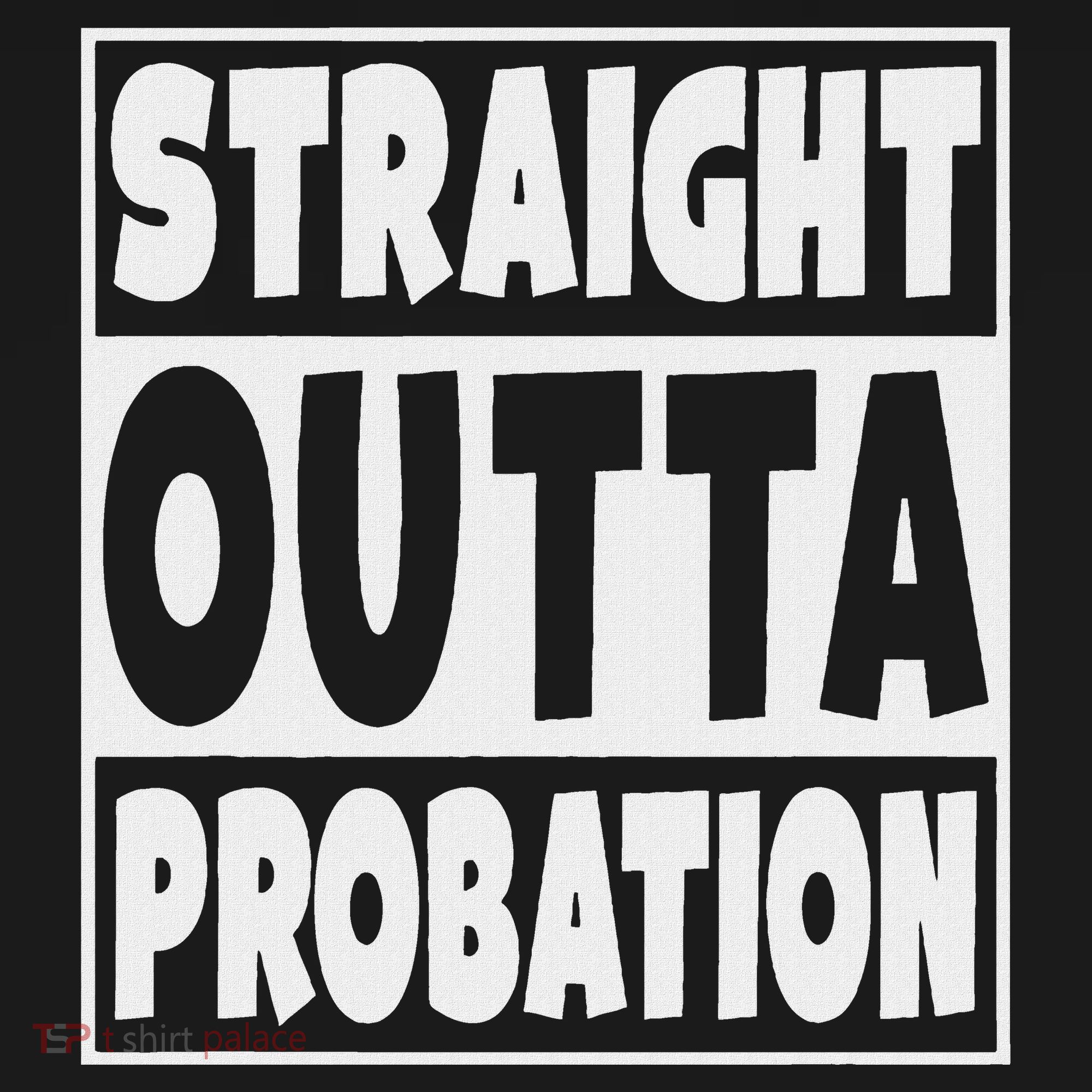 Straight Outta Probation Mousepad