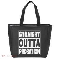 Straight Outta Probation Tote Bag thumb 0
