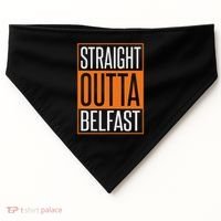 Straight Outta Preschool Pre School Graduation Funny Cool USA-Made Doggie Bandana thumb 0
