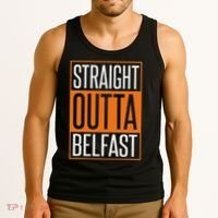 Straight Outta Preschool Pre School Graduation Funny Cool Tank Top thumb 3