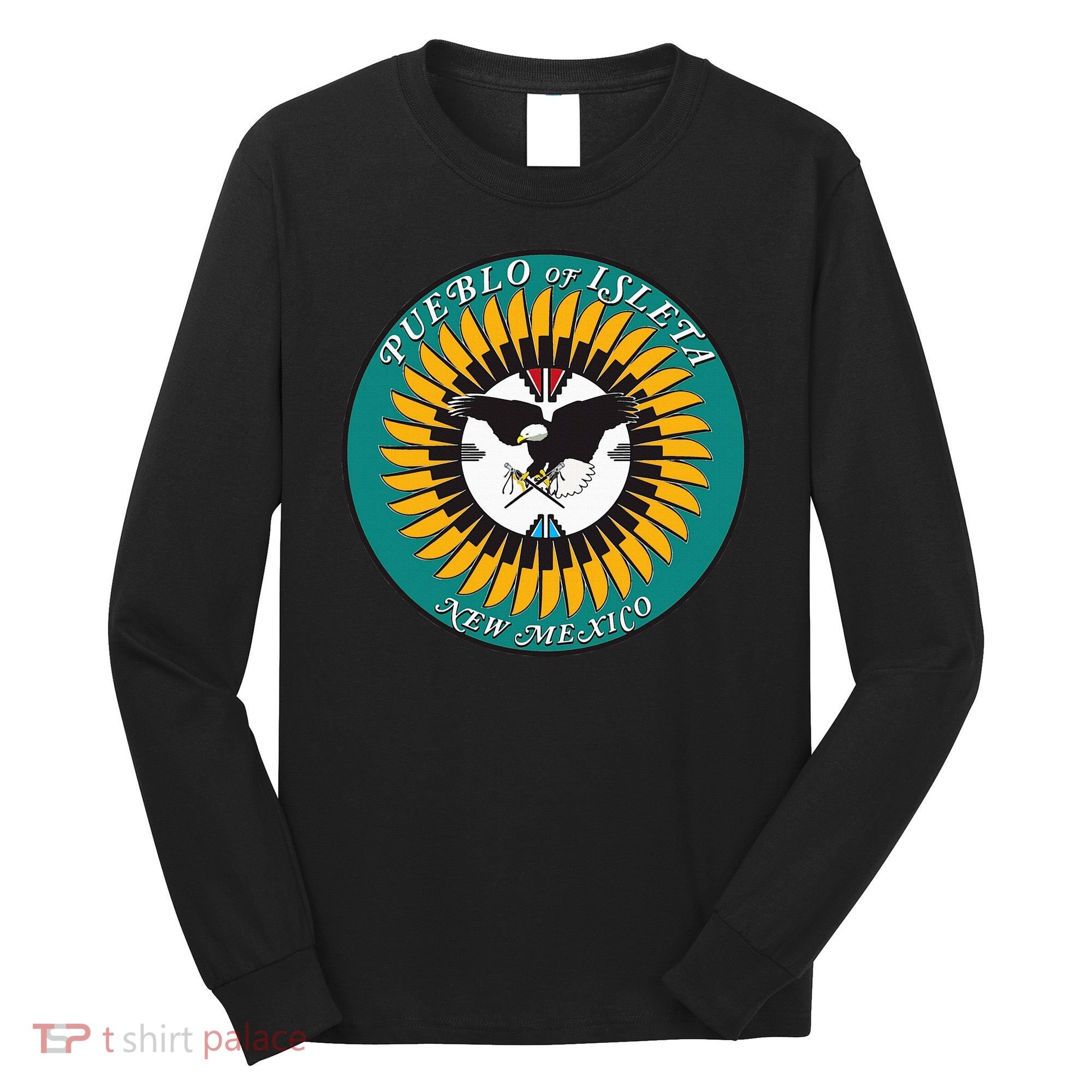 Seal Of Pueblo Of Isleta Indian Reservation Long Sleeve Shirt