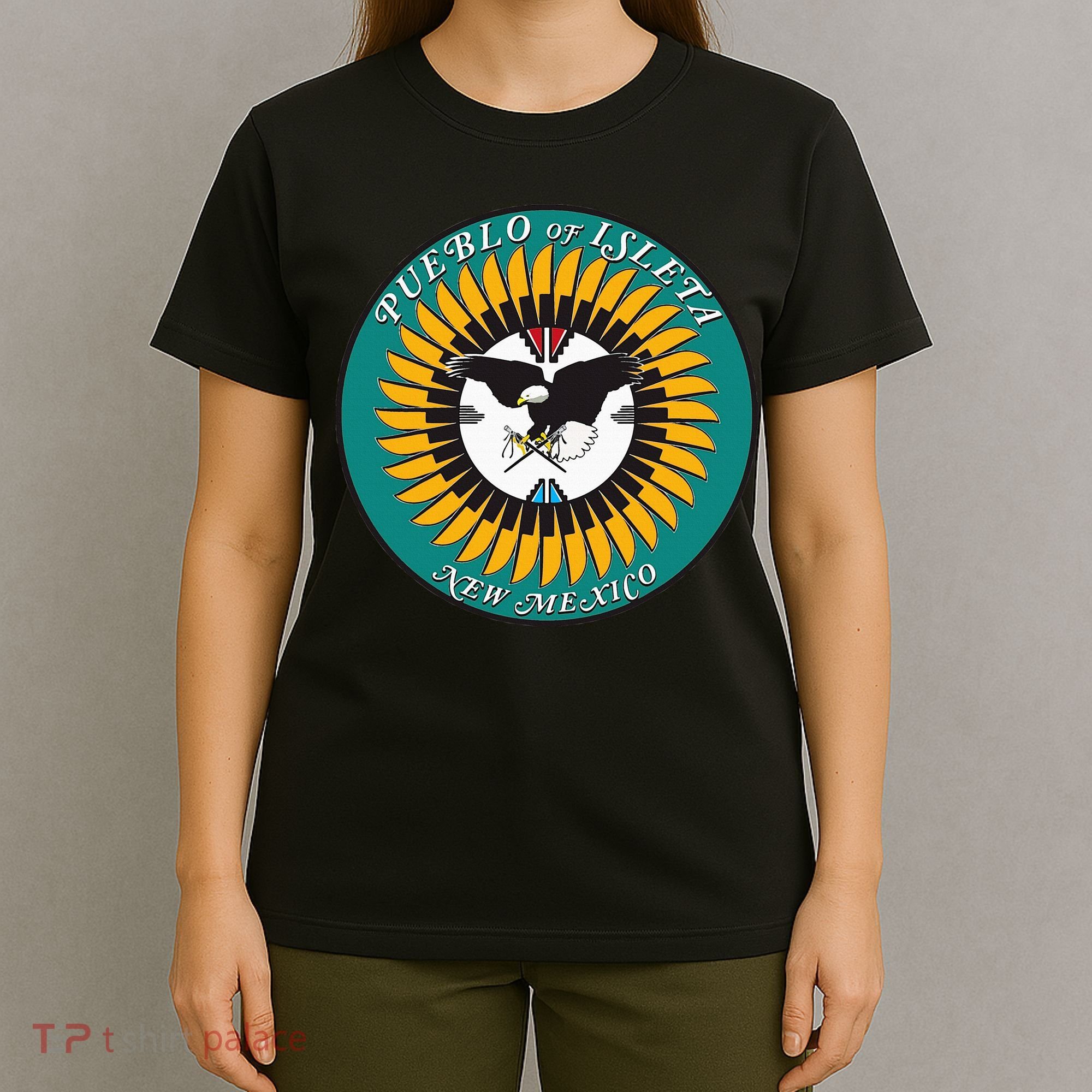 Seal Of Pueblo Of Isleta Indian Reservation T-Shirt
