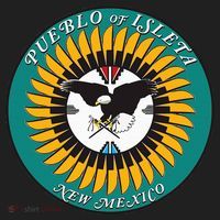 Seal Of Pueblo Of Isleta Indian Reservation Beanie thumb 2
