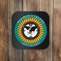 Seal Of Pueblo Of Isleta Indian Reservation Coaster thumb 0