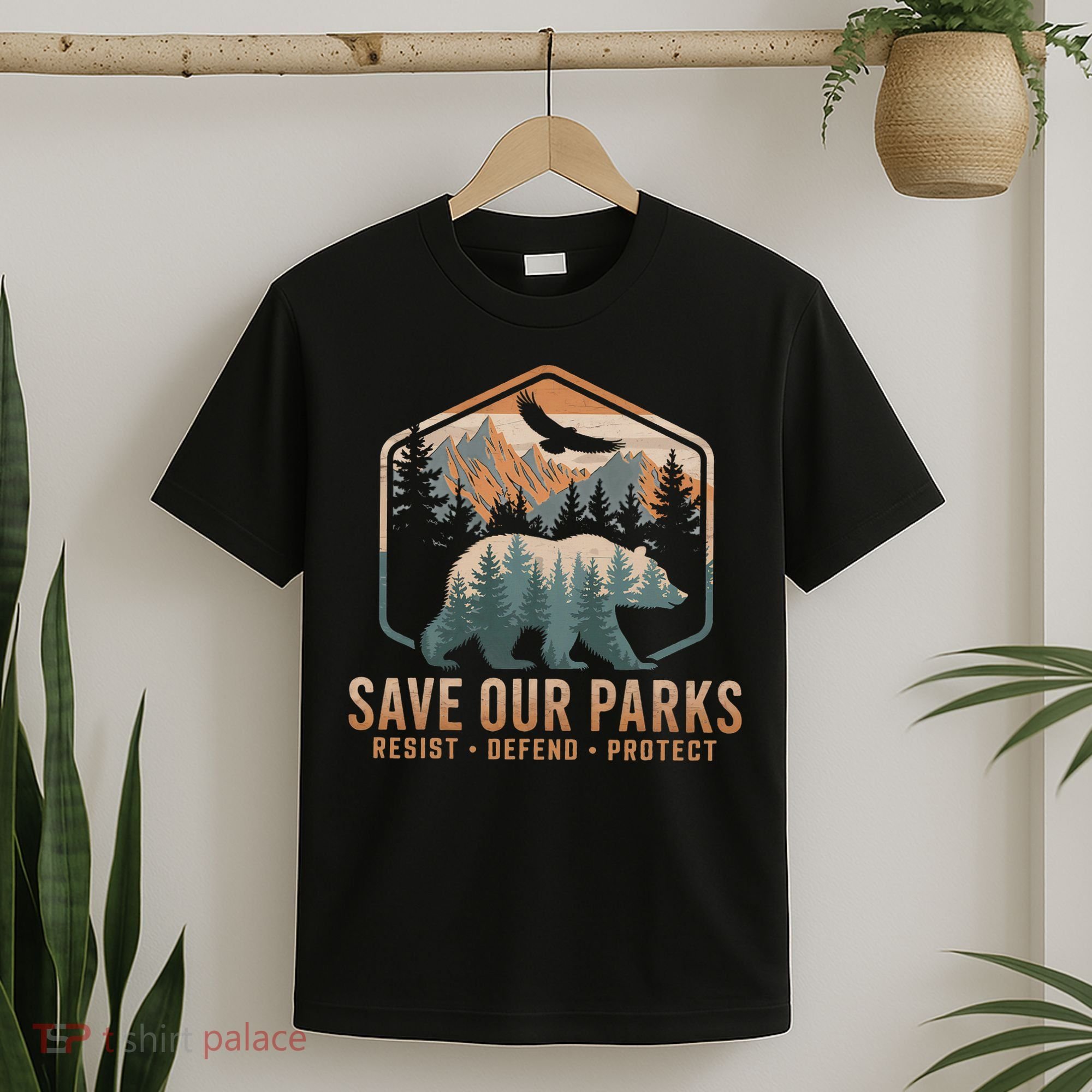 Save Our Parks Resist National Park Protect Alt Us Parks T-Shirt