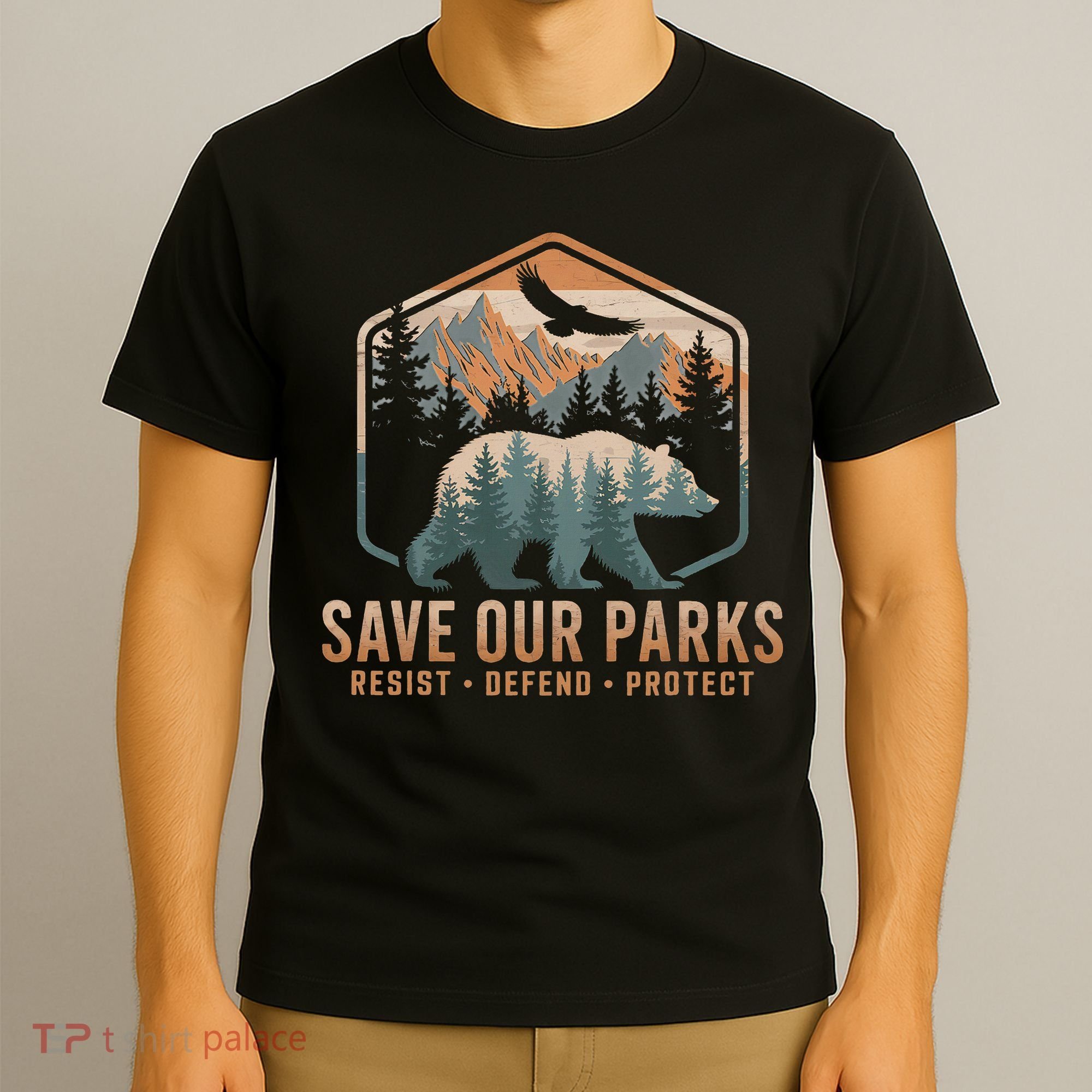 Save Our Parks Resist National Park Protect Alt Us Parks T-Shirt