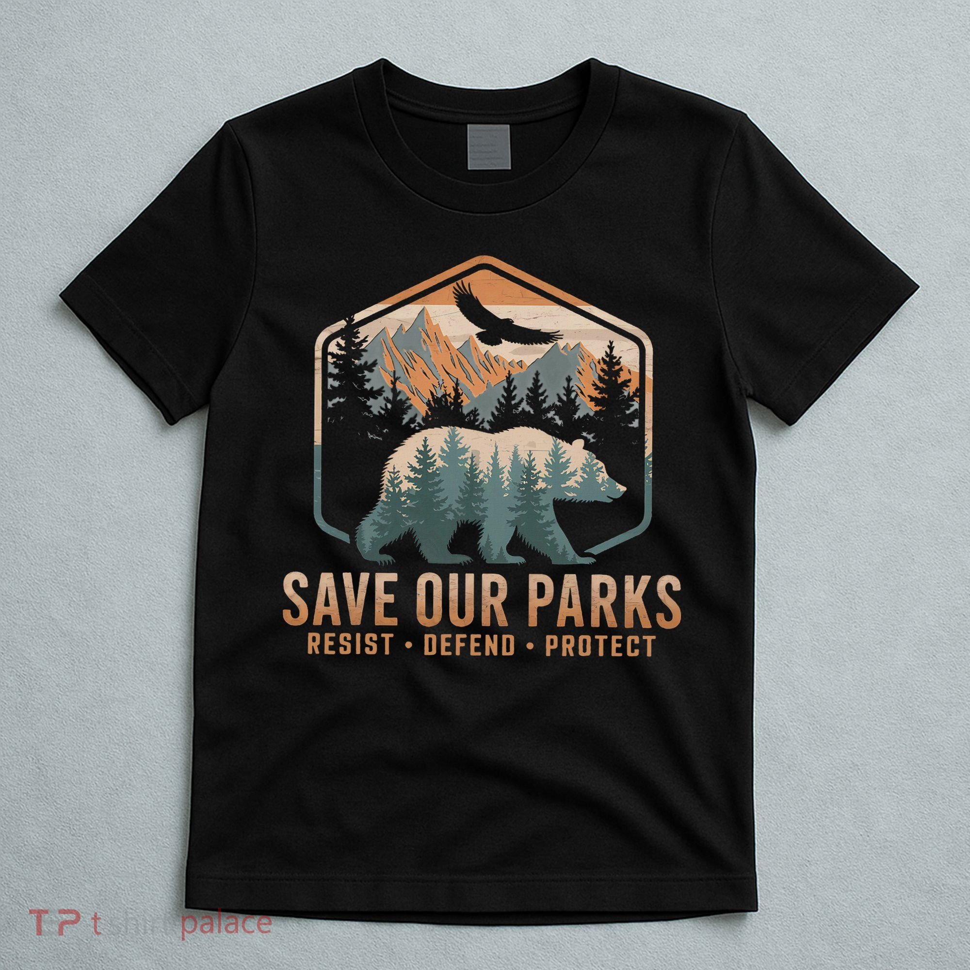 Save Our Parks Resist National Park Protect Alt Us Parks T-Shirt
