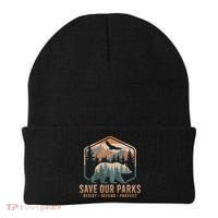 Save Our Parks Resist National Park Protect Alt Us Parks Beanie thumb 0