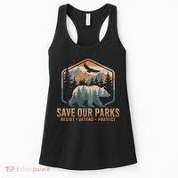 Save Our Parks Resist National Park Protect Alt Us Parks Women's Tank Top thumb 0
