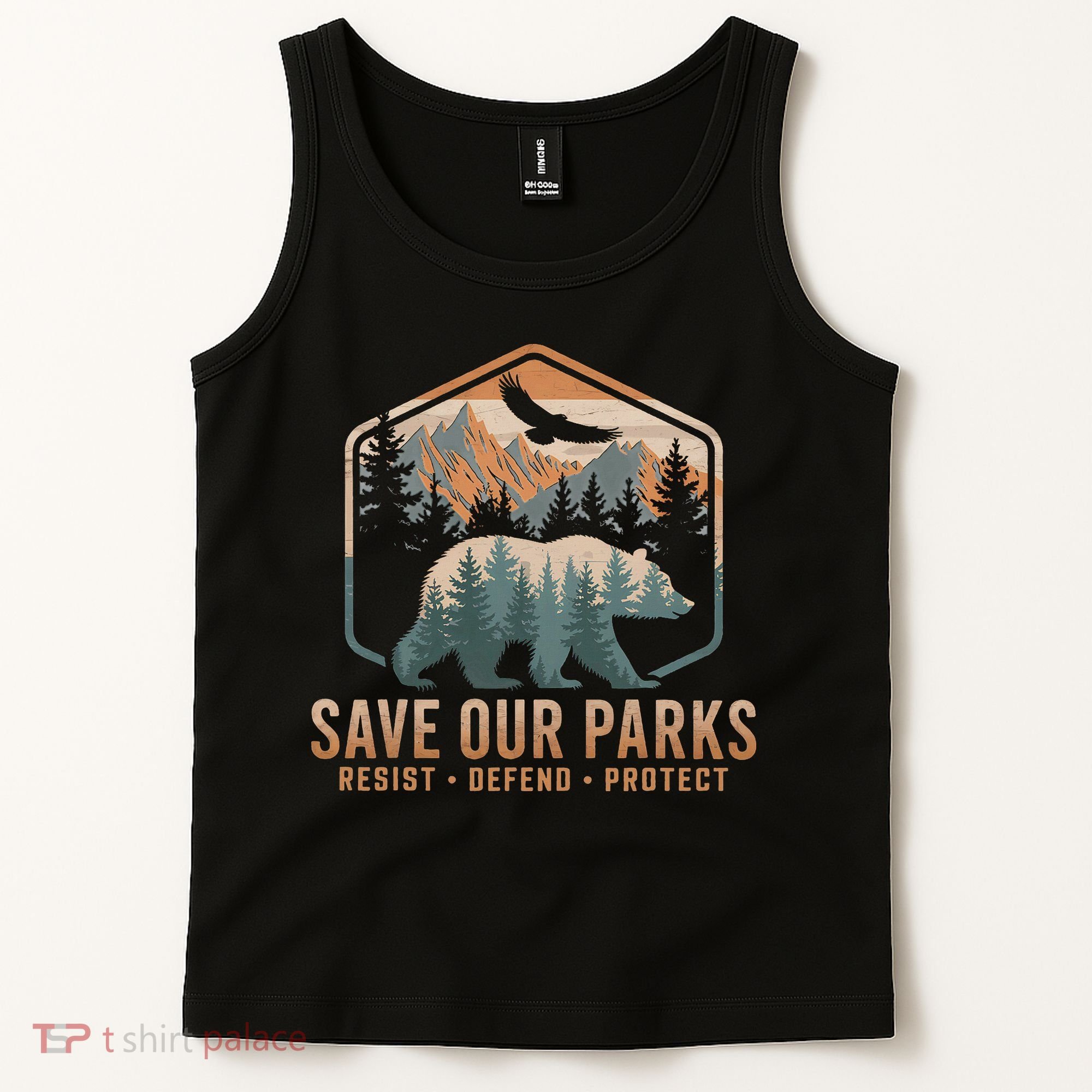 Save Our Parks Resist National Park Protect Alt Us Parks Tank Top