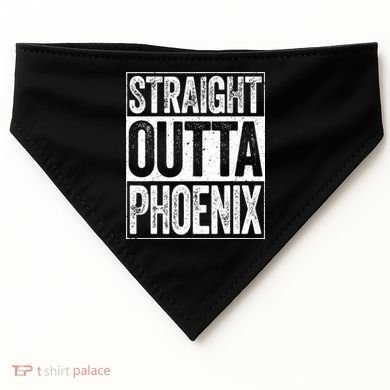 Straight Outta Phoenix Arizona State USA-Made Doggie Bandana