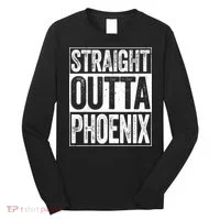 Straight Outta Phoenix Arizona State Long Sleeve Shirt thumb 0