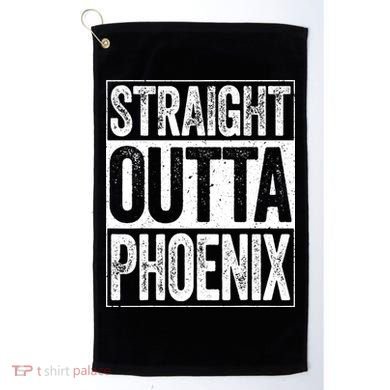 Straight Outta Phoenix Arizona State Golf Towel