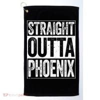Straight Outta Phoenix Arizona State Golf Towel thumb 0