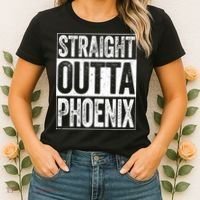 Straight Outta Phoenix Arizona State Women's T-Shirt thumb 2