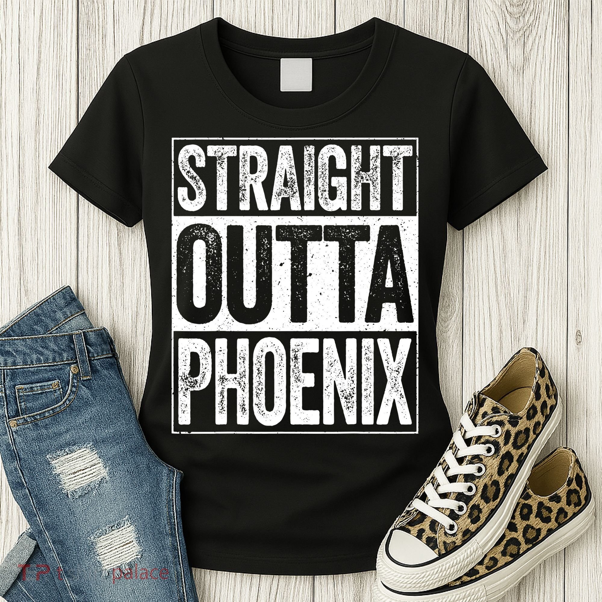 Straight Outta Phoenix Arizona State Women's T-Shirt