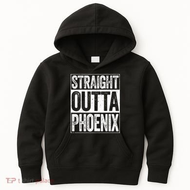Straight Outta Phoenix Arizona State Kids Hoodie