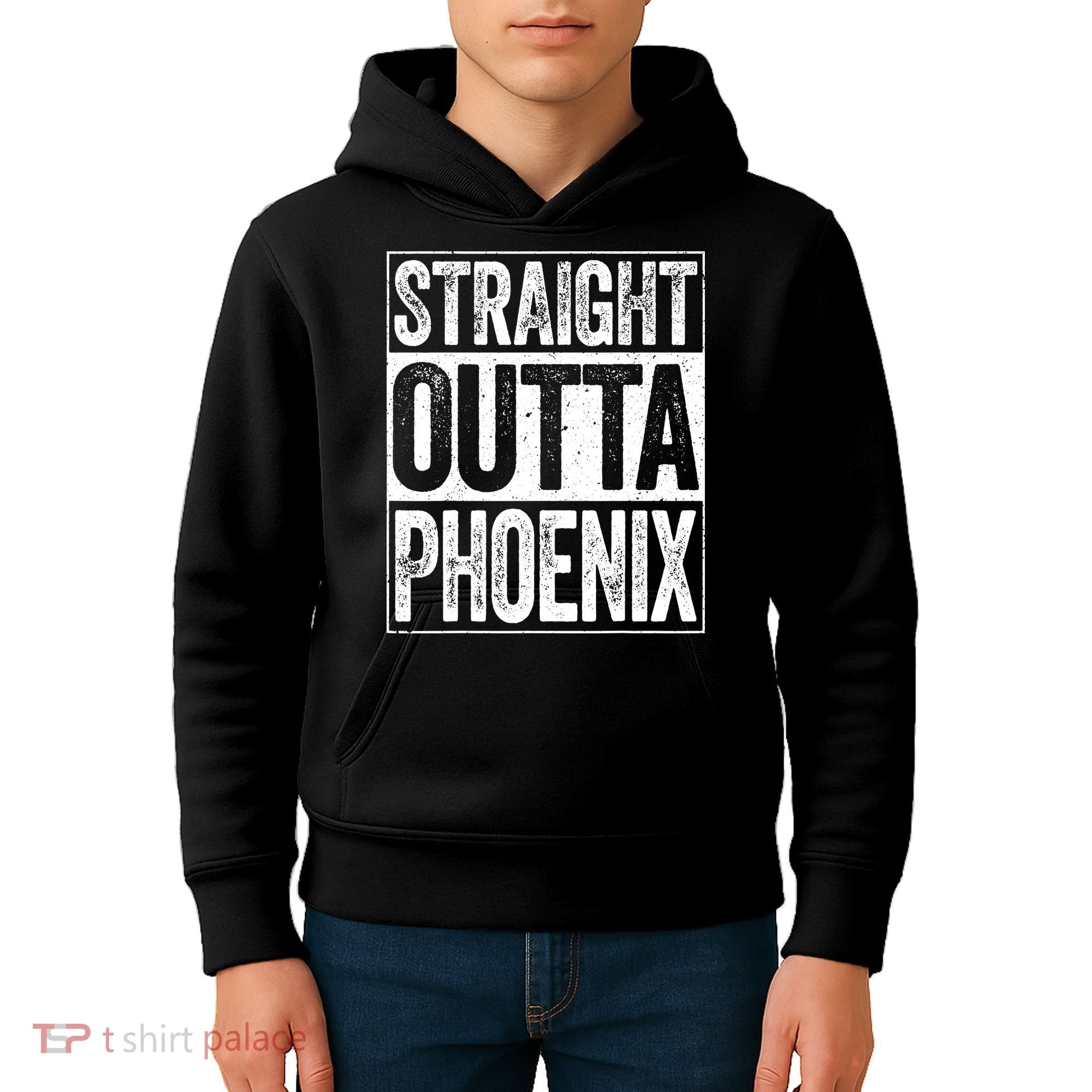 Straight Outta Phoenix Arizona State Kids Hoodie
