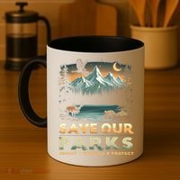 Save Our Parks Resist National Park Protect ALT US Retro Coffee Mug thumb 4