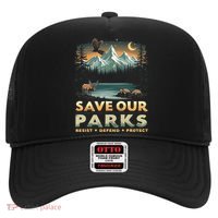 Save Our Parks Resist National Park Protect ALT US Retro Hat thumb 0