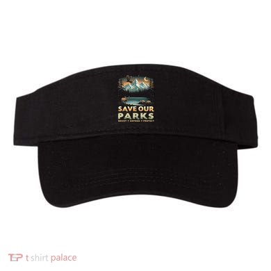 Save Our Parks Resist National Park Protect ALT US Retro Visor
