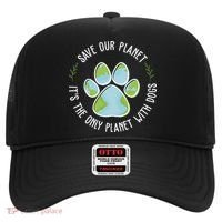 Save Our Planet It's The Only Planet With Dogs Earth Day Hat thumb 0