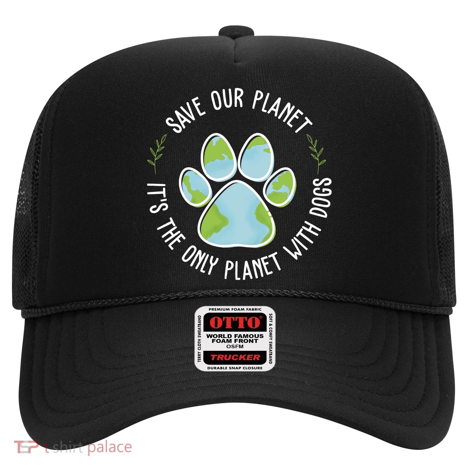 Save Our Planet It's The Only Planet With Dogs Earth Day Hat