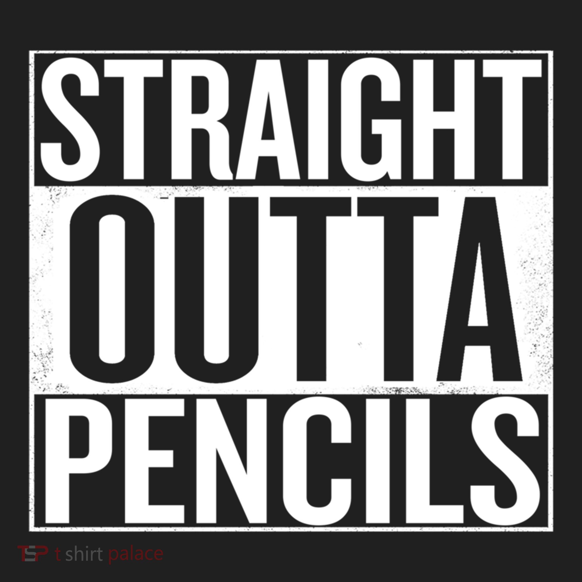 Straight Outta Pencils Gift Women's Sweatshirt