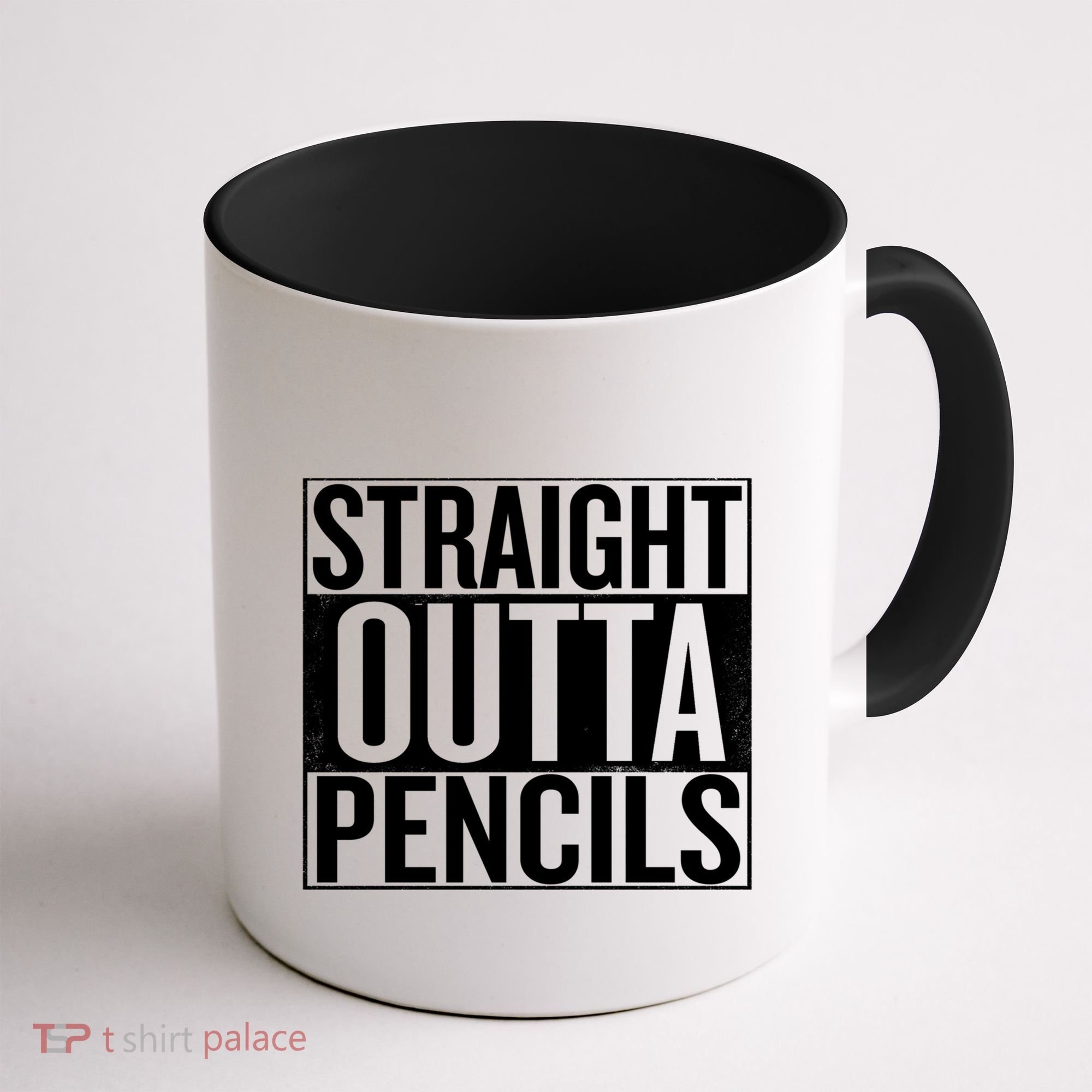 Straight Outta Pencils Gift Coffee Mug