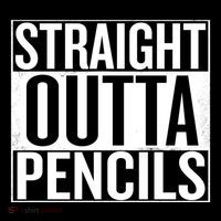 Straight Outta Pencils Gift Women's Hoodie thumb 2