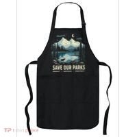 Save Our Parks Resist National Park Protect ALT US Nature Apron thumb 0
