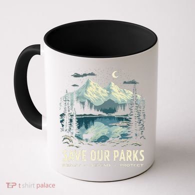 Save Our Parks Resist National Park Protect ALT US Nature Coffee Mug