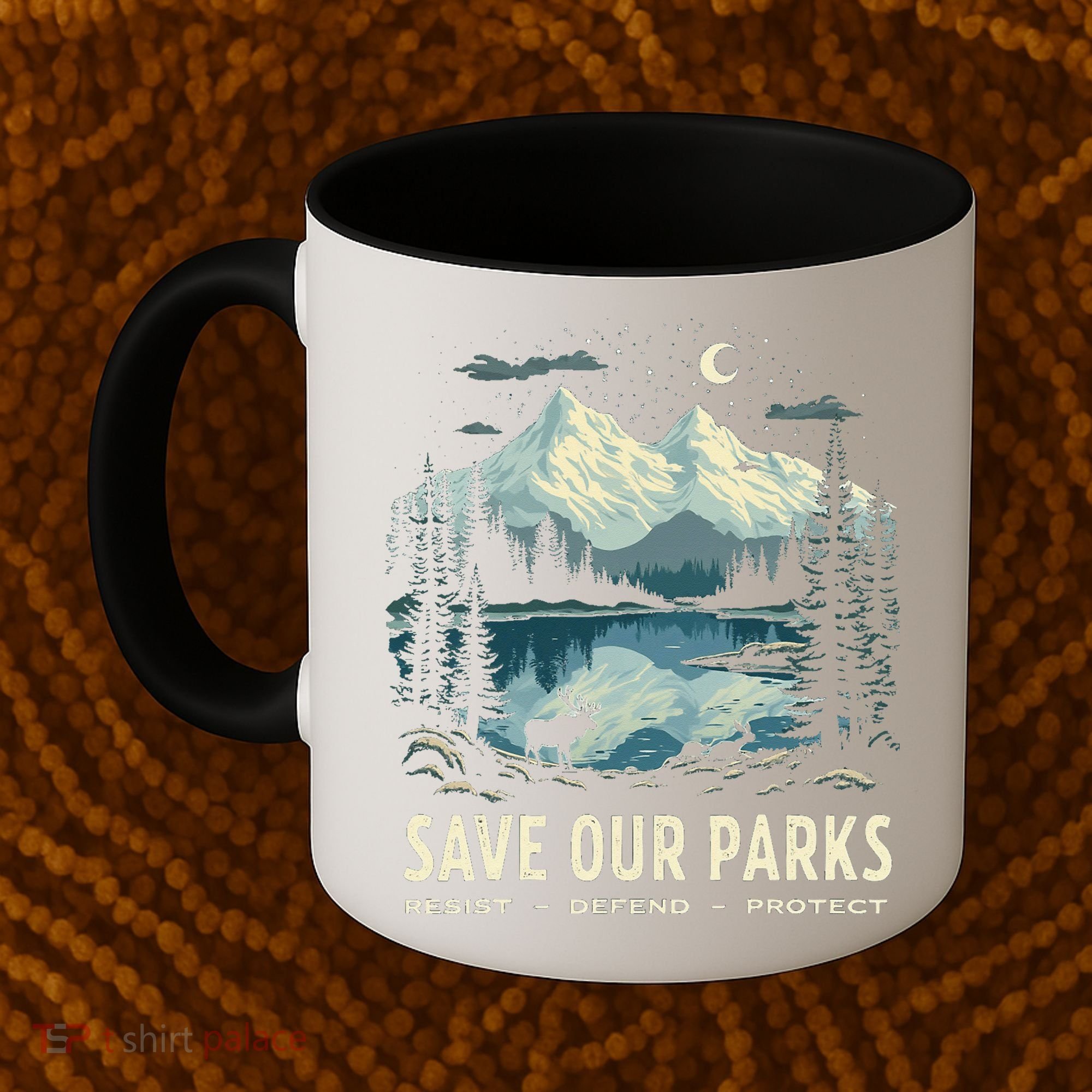 Save Our Parks Resist National Park Protect ALT US Nature Coffee Mug