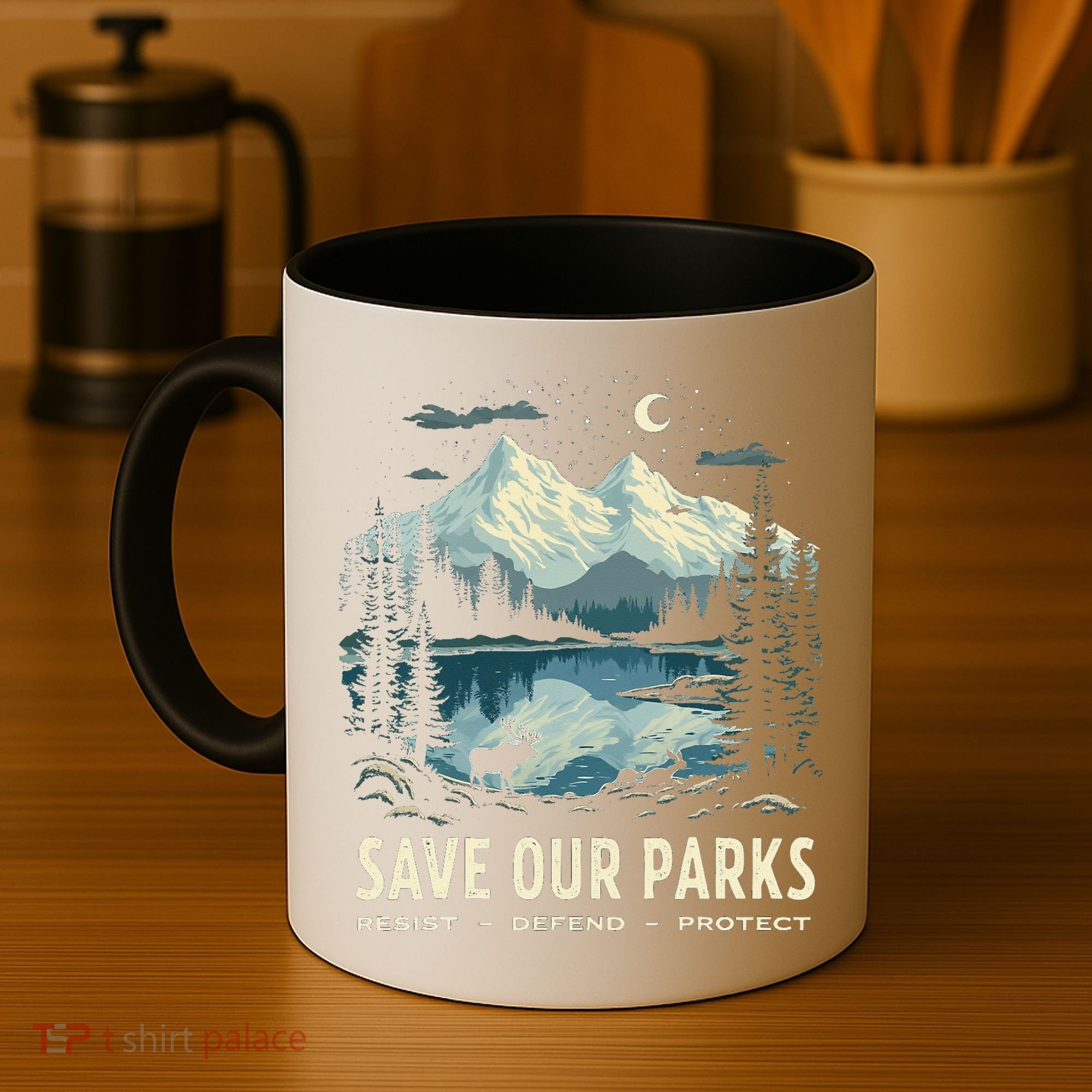 Save Our Parks Resist National Park Protect ALT US Nature Coffee Mug