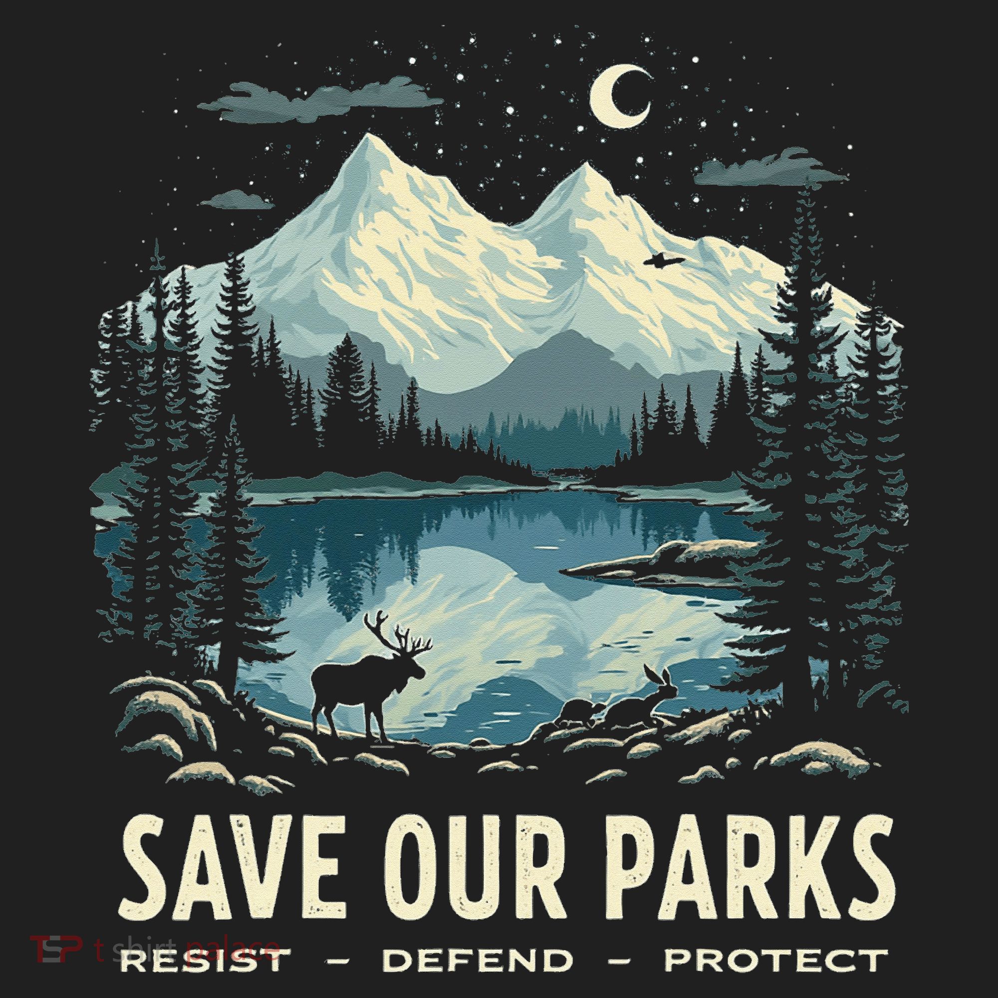 Save Our Parks Resist National Park Protect ALT US Nature Beanie