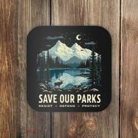 Save Our Parks Resist National Park Protect ALT US Nature Coaster thumb 0