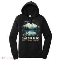 Save Our Parks Resist National Park Protect ALT US Nature Women's Hoodie thumb 0