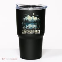 Save Our Parks Resist National Park Protect ALT US Nature Tumbler thumb 0