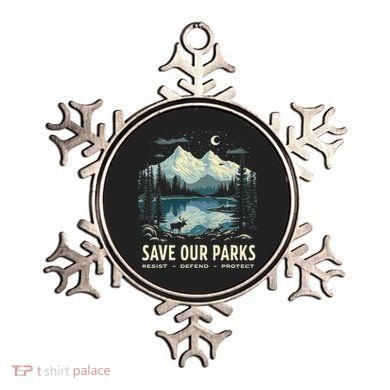 Save Our Parks Resist National Park Protect ALT US Nature Ornament