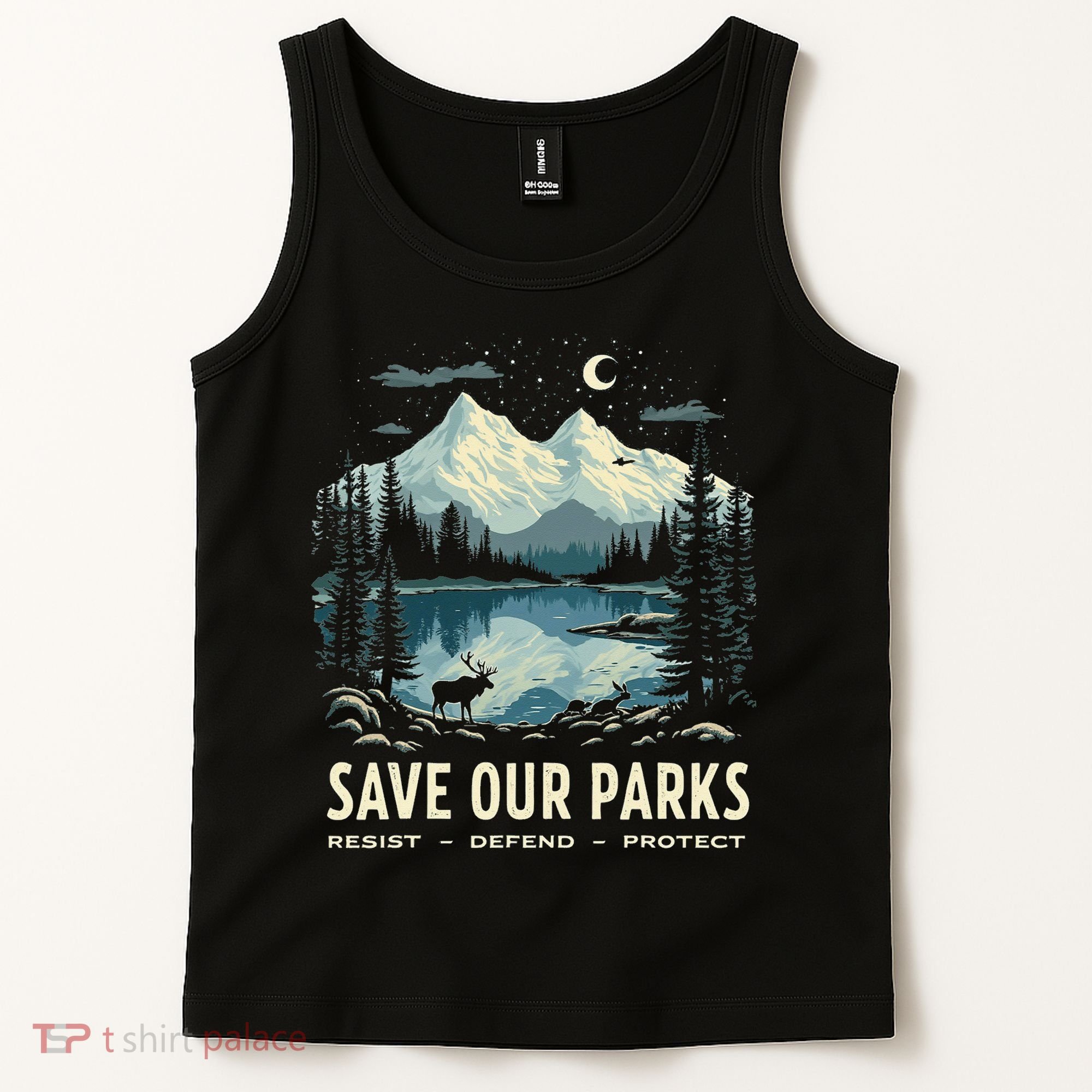 Save Our Parks Resist National Park Protect ALT US Nature Tank Top