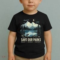 Save Our Parks Resist National Park Protect ALT US Nature Toddler T-Shirt thumb 2