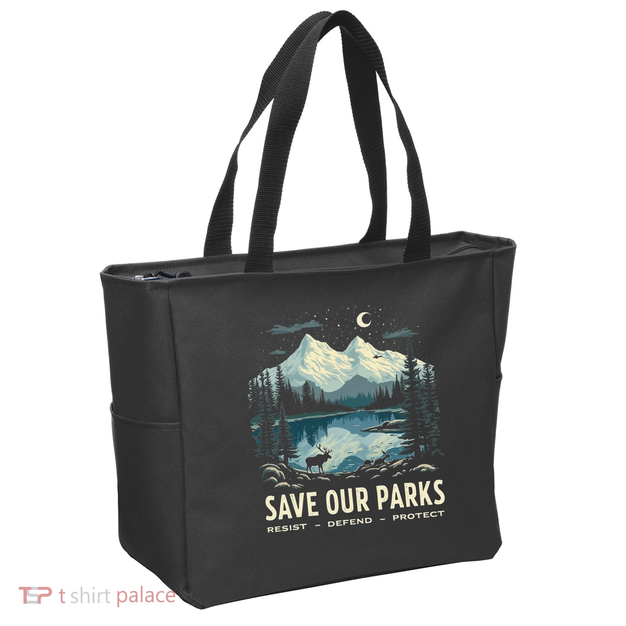 Save Our Parks Resist National Park Protect ALT US Nature Tote Bag