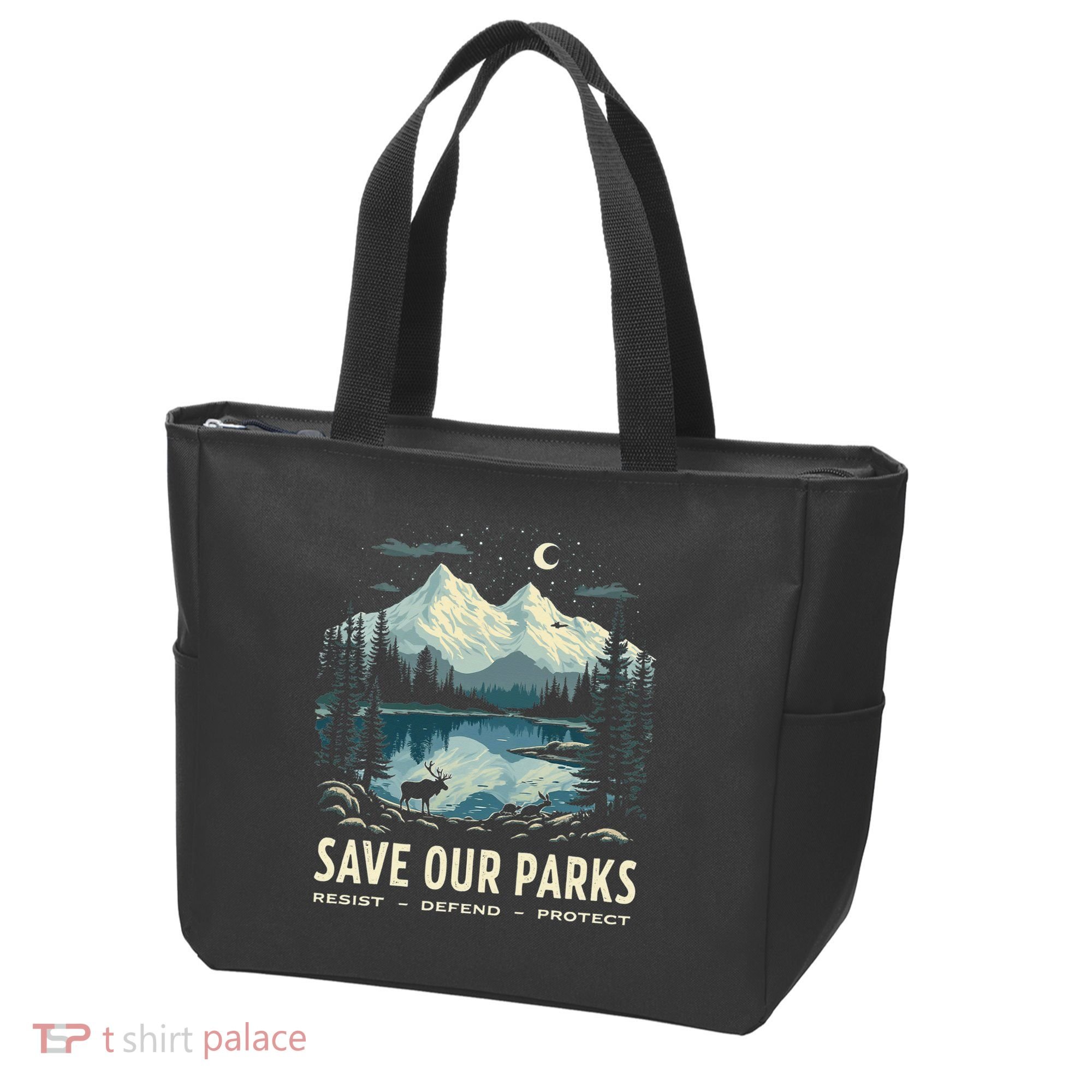 Save Our Parks Resist National Park Protect ALT US Nature Tote Bag