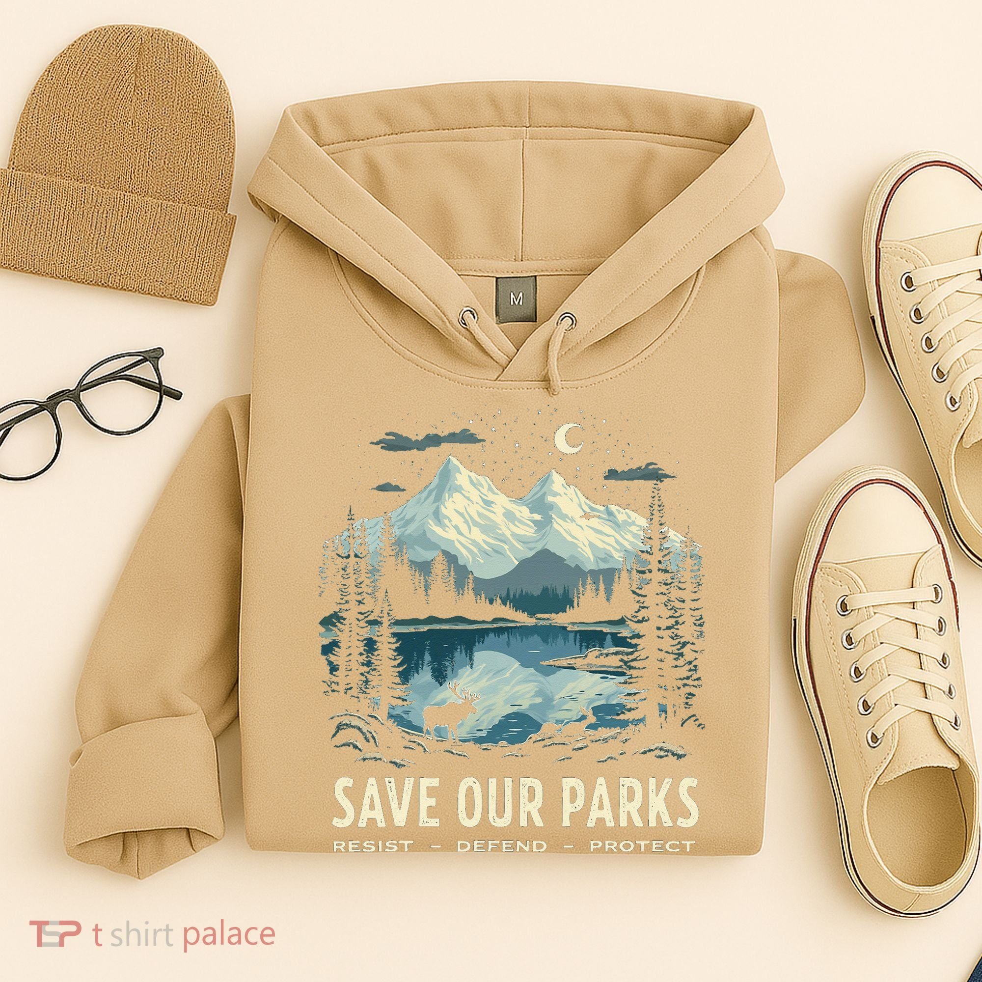 Save Our Parks Resist National Park Protect ALT US Nature Hoodie