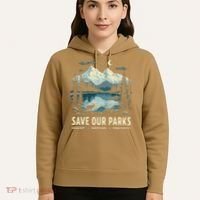 Save Our Parks Resist National Park Protect ALT US Nature Hoodie thumb 5