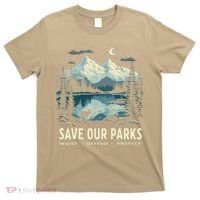 Save Our Parks Resist National Park Protect ALT US Nature T-Shirt thumb 0